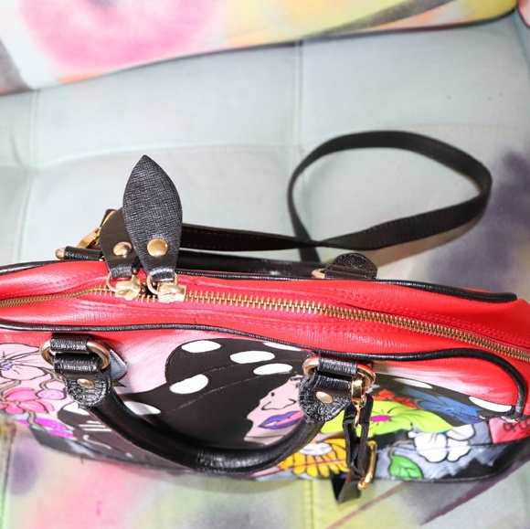 Genuine Italian Leather Handbag/ Satchel - Picture 7 of 8